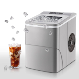 Electactic Countertop Portable Ice Maker Machine w/Scoop & Basket
