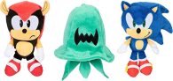 3-Pack Sonic The Hedgehog 9-Inch Plush Collectible