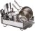KitchenAid Full Size Dish Rack Light Grey