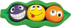 Multipet Three Peas in A Pod Squeaker Dog Toy