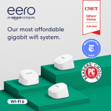 3-Pack Amazon Eero 6+ Dual-Band Mesh Wi-fi 6 System