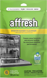 6-Count Affresh Dishwasher Cleaner Tablets