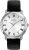 Bulova Mens Classic 3-Hand Quartz Leather Strap Watch