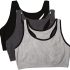 3-Pack Fruit of the Loom Women’s Built Up Tank Style Sports Bra