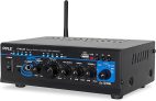 Pyle Home Bluetooth Audio Power Amplifier 2X120 Watt
