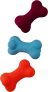 3-Pk Outward Hound Yummiez Bonez Bacon-Scented Latex Dog Toy