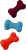 3-Pk Outward Hound Yummiez Bonez Bacon-Scented Latex Dog Toy