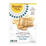 Simple Mills Almond Flour Crackers Fine Ground Sea Salt 4.25oz