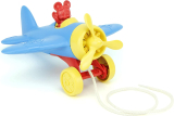 Green Toys Disney Baby Mickey Mouse Airplane Pull Toy