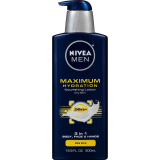 3PK NIVEA MEN Maximum Hydration Body Lotion 16.9oz