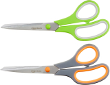 2 Amazon Basics Comfort-Grip PVD-Coated Stainless Steel Scissors