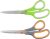 2 Amazon Basics Comfort-Grip PVD-Coated Stainless Steel Scissors