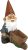 Design Toscano QM2433000 Wheelbarrow Willie Garden Gnome 12-in