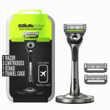 GilletteLabs with Exfoliating Bar by Gillette Mens Razor and Case