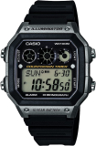 Casio Mens Illuminator Digital Display Quartz Black Watch