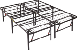 Amazon Basics Foldable Metal Platform Bed Frame 18-In