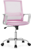 AFO Ergonomic Executive Mid Back Desk Chair, Breathable Mesh