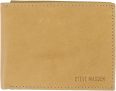 Steve Madden Mens Leather RFID Wallet Attached Flip Pocket