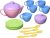 Green Toys Tea Set Pink 4C 17 Piece Pretend Play