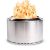 Amazon.com: Solo Stove Yukon 27-inch Portable Fire Pit for Wood Burning for $314.99( was $449.99 )