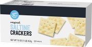 Amazon Brand Happy Belly Original Saltine Crackers, 16 Ounce