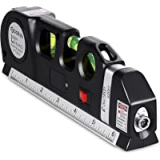 Amazon.com: Qooltek Multipurpose Cross Line Laser 8-feet Measure Tape Ruler for $8.98( was $24.99 )