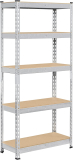 Topeakmart 5-Tier Utility Shelves 27.4×11.6×60 Inch