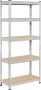 Topeakmart 5-Tier Utility Shelves 27.4×11.6×60 Inch