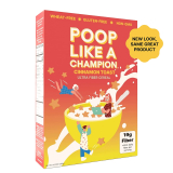 Poop Like A Champion High Fiber Cereal Cinnamon Toast