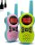 FreeTalker Walkie Talkie for Kids Toy Yard Game Camping 2-Pack