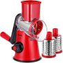 Geedel Rotary Cheese Grater Kitchen Mandoline Vegetable Slicer