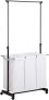 Honey-Can-Do Rolling Laundry Cart with Hanging Bar