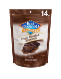 Blue Diamond Almonds Oven Roasted Dark Chocolate Snack Nuts 14oz