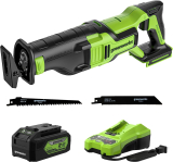 Greenworks 24V Brushless 1-1/8-in Cordlesss Reciprocating Saw