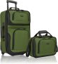 U.S. Traveler Rio Rugged Fabric Expandable Carry-On 2-Pcs
