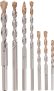 7-Piece DEWALT Masonry Drill Bit Set Concrete & Block DW5207
