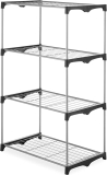 Whitmor 4 Tier Shelf Tower Closet Storage Organizer
