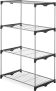 Whitmor 4 Tier Shelf Tower Closet Storage Organizer