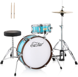 Eastar Compact Drum Set 2-Piece Travel Drum Kit