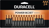 24Pk Duracell Coppertop AAA Batteries with Power Boost Ingredients