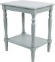Decor Therapy Simplify Wood Accent Storage Shelf End Table