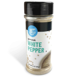 Amazon Brand Happy Belly Ground White Pepper 3-Oz