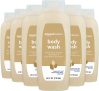 6-Pack Amazon Basics Shea Butter and Oatmeal Body Wash 24 Fl Oz