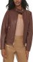 Levis Womens Faux Leather Motocross Racer Jacket