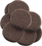 8 Softtouch 7/8-in Round Heavy Duty Self Stick Felt Furniture Pads