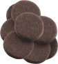 8 Softtouch 7/8-in Round Heavy Duty Self Stick Felt Furniture Pads