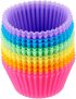 12PK Amazon Basics Reusable Silicone Baking Cups