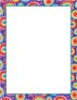 Barker Creek Designer Computer Paper Tie-Dye 8.5-in x 11-in