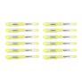 12-Pack Amazon Basics Liquid Ink Highlighters Chisel Tip Yellow