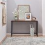 Lifewit Console Table Narrow Sofa Table with Metal Frame